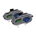 thumbnail image 1 of Audífonos Para Casco De Motos Bluetooth Intercomunicador 2pc gris, 1 of 5