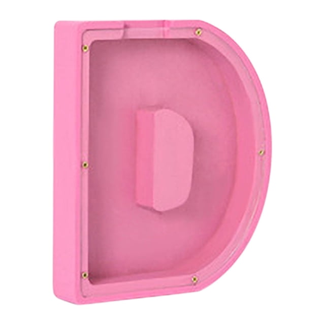 Fiudx Hucha de Madera Personalizada, Diseño de 26 Letras Del Alfabeto, Pegatinas de Nombre Diy, Juguete Educativo, Decoración para Dormitorio y Sala de Estar, Regalo de Cumpleaños Perfecto, Tamaño de