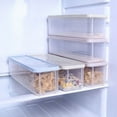 thumbnail image 6 of Cheers.US Airtight Food Storage Containers with Lids，Plastic Spaghetti Container for Pasta and Long Noodles, BPA Free Air Tight Kitchen Pantry Organization and Storage, Dishwasher Safe, 6 of 7