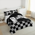 thumbnail image 3 of Castle Fairy White Gamepads 3-Piece Full Comforter Set for Boys Girls, 3 of 8