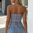 thumbnail image 5 of Rhuody Bras Strapless Bandeau Bra Wireless Stretchy Seamless Nonâ Lining Ladies UnderâGarment Trend Casual Undergarment, 5 of 5