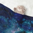 thumbnail image 7 of Pet Blanket Galaxy Nebula Space Soft Warm Sofa Car Bed Protector Washable for Puppy Large Dogs Cats, 7 of 7