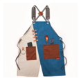 thumbnail image 1 of Delantal de jardinería Delantal vaquero Delantal de cintura tipo cargo unisex, 1 of 5