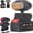 10-cell*2, variant on Battery-powered wireless USB rechargeable heater with quiet, anti-tilt design, suitable for camping, car use, indoor use, and defrosting(No Battery)