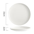 thumbnail image 2 of Creative Ceramic Dessert Plate/Appetizer Plate/Salad Dish for Party Kitchen, 2 of 5