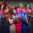 thumbnail image 3 of 120 PCS Foam Glow Sticks with 3 Modes Colorful Flashing, LED Light Sticks, Glow in the Dark Party Suppliesfor Wedding, Raves, New Year Carnival, 3 of 7