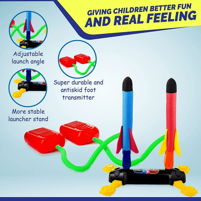 Terra Toy Rocket Launcher for Kids Fun Outdoor Toys for Kids