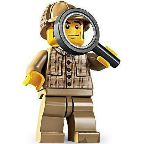 LEGO Minifigures Detective Why Interlocking Block Building Sets