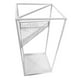 thumbnail image 2 of Paragüero Soporte Paraguas Adorno Multifunción Decoración Cuadrada Almacenamiento Blanco, 2 of 7