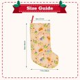 thumbnail image 3 of Lsque Scandinavian Style Hygge Pattern 18 Inch Christmas Stockings, Festive Holiday Stocking for Christmas Decorations Holiday Decor, 3 of 8