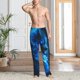 thumbnail image 2 of Balery Wolf Pantalones de pijama para hombre, pijama ultraligero, pantalón de descanso-Large, 2 of 6