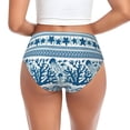 thumbnail image 3 of Womens Underwear Sea Underwater Jellyfish Cuteness No Show Seamless Underwear for Women, Soft Stretch Women's Panties, Hipster Ladies Panties Bikini Underwear Briefs, 3 of 6