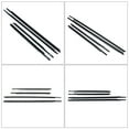 thumbnail image 5 of labwork Window Weatherstrip Moulding Trim Seal Belt 4PCS For 2007-16 Toyota Yaris Sedan, 5 of 5
