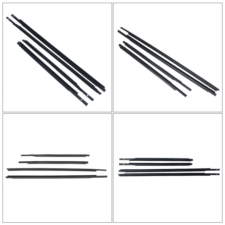 Genuine Toyota Door Glass Weatherstrip Assembly - Part #68230-52130 - OEM Factory Direct Fit Replacement