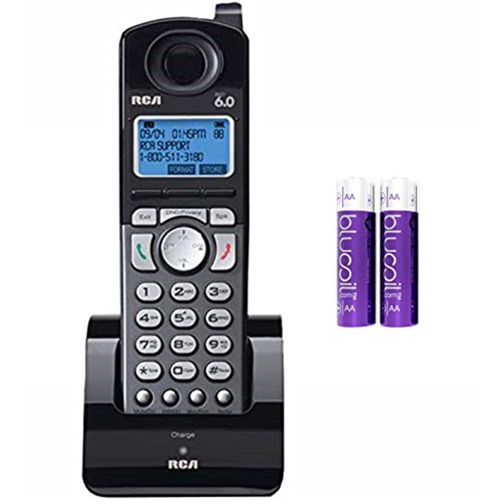 rca 25055re1 dect 6.0 cordless accessory handset with built-in voice