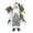 White, variant on Leodye 1PCS Santa Claus Doll - Christmas Gift Toy, Home Table Decoration -11.8*6.7IN