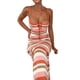 thumbnail image 4 of SAYOO Vestido italiano de tirantes finos para mujeres SAYOO moda, 4 of 9