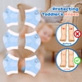 thumbnail image 5 of 3 pares de rodillas antideslizantes para gatear, protectores de rodilla, rodilleras de bebé para gatear, 5 of 5