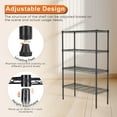 thumbnail image 3 of GIANNA 4-Wire Shelving Unit, Metal Storage Shelves, Easy Assembly Home Organizer for Pantry, Kitchen, Garage, Plant, 13.8" D x 35.4" W x 54" H, 3 of 6