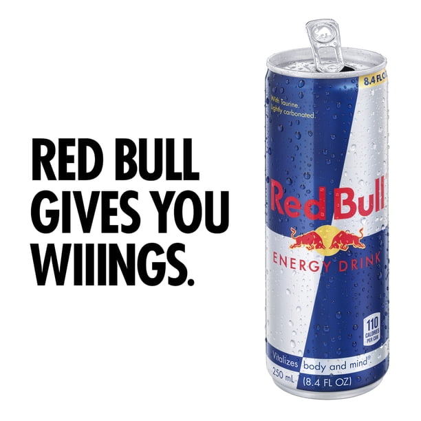 Red Bull 6-pack - Energy drinks for grocery retail - Walmart