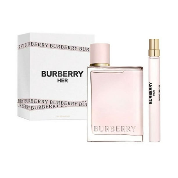 Set Burberry Her Eau De Parfum Pzs Edp 100ml/10ml Mujer