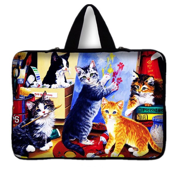 Funda impermeable para portátil, cubierta con asa, 7, 9,7, 10, 12, 11,6, 13, 13,3, 14, 14,4, 15, 15,4, 17, 15,6 pulgadas, # W Fivean unisex