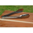 thumbnail image 6 of Expert Grill 8.5" Lightweight Stainless Steel Mini-locking BBQ Tongs, 6 of 13