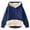 01 Navy, variant on Hicidod Girls Hoodies Long Sleeve Fleece Lined Kids Pullover Tops Winter Warm Fashion Solid Casual Hooded Boys Sweatshirt