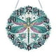 thumbnail image 1 of Reloj Diamantes Cristal Acrílica para Sala Estar Con Forma Especial Libélula, 1 of 9