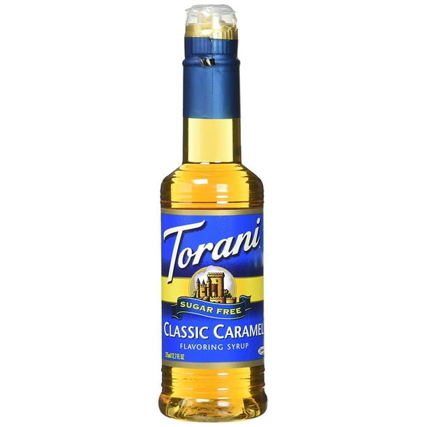 Torani Sugar Free Classic Caramel Syrup 12.7 oz