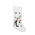 thumbnail image 2 of Wzzjkit Chaussettes de Noël Blanches et Rouges, Décoration de Noël Mignonne, Grands Sacs Cadeaux, Sacs à Bonbons, 2 of 6