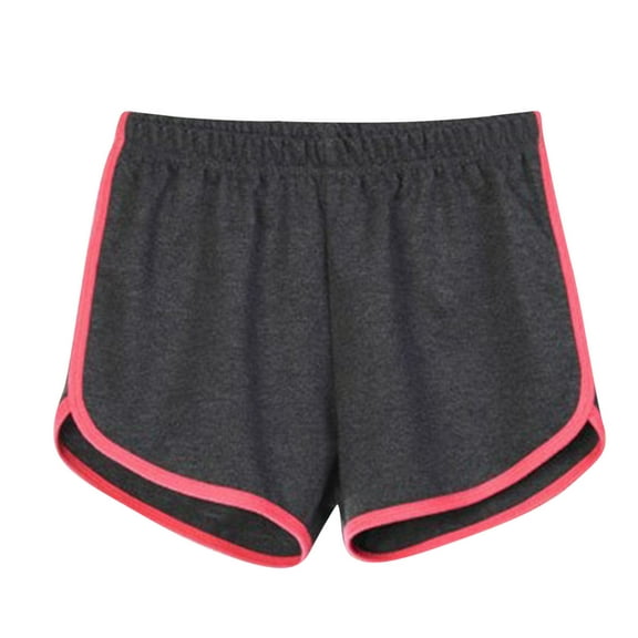 Perfectbot Women's Athletic Dolphin Shorts, Casual Workout Shorts for Gym, Running & Beach