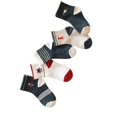 thumbnail image 1 of Casual Children Socks 5 Pairs Assorted Color Toddler Girls Socks For Autumn Winter Keep Warm Suitable For Everyday Use, 1 of 4