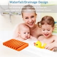 thumbnail image 4 of Jabonera autodrenante, jabonera de silicona premium, para ducha, baño, cocina, 4 of 5