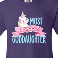 thumbnail image 4 of Inktastic Most Magical Goddaughter- Cute Unicorn Youth T-Shirt, 4 of 5