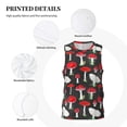 thumbnail image 3 of Honeii Red Mushrooms print basktball shirt for men and women, Unisex basketball jersey for Theme party-4X-Large, 3 of 6