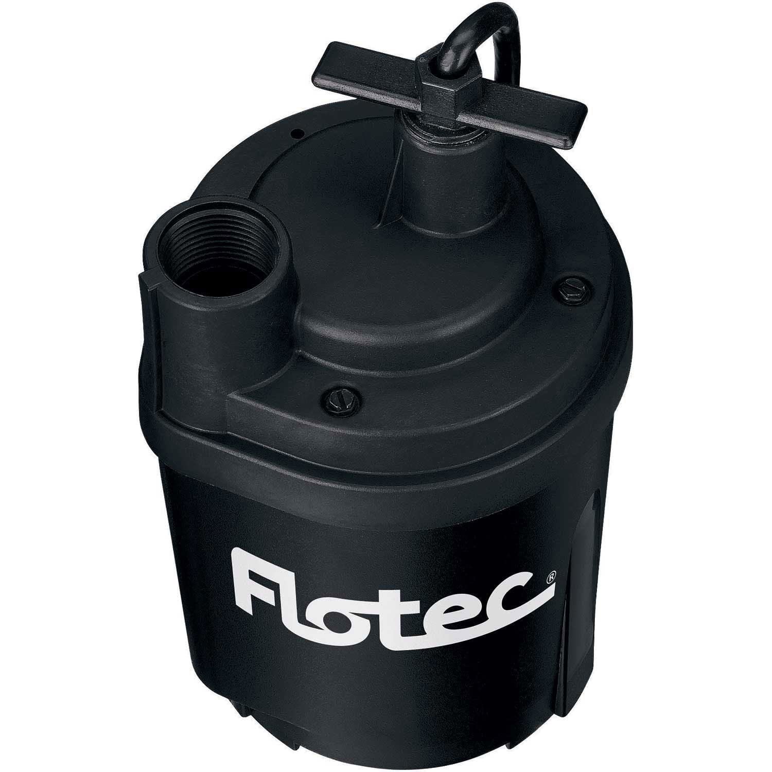 Pentair Flotec FP0S1300X 1470 GPH 1/6 HP Tempest Water Removal Utility Pump