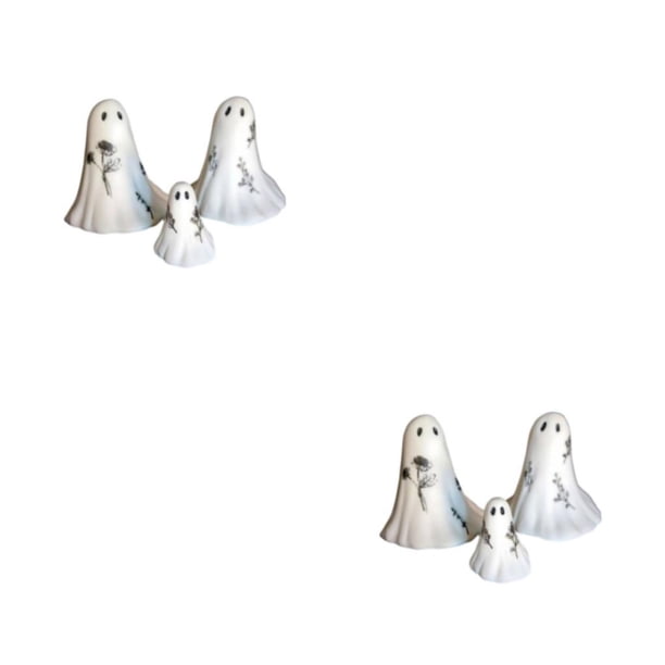 Injueey Juego de esculturas aterradoras: muy aplicable para Halloween y fiestas de disfraces Hipoalergénico espeluznante 3 piezas 2piezas