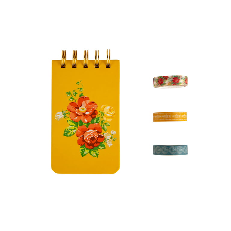 The Pioneer Woman Vintage Floral 14-Piece Note Taking Kit 