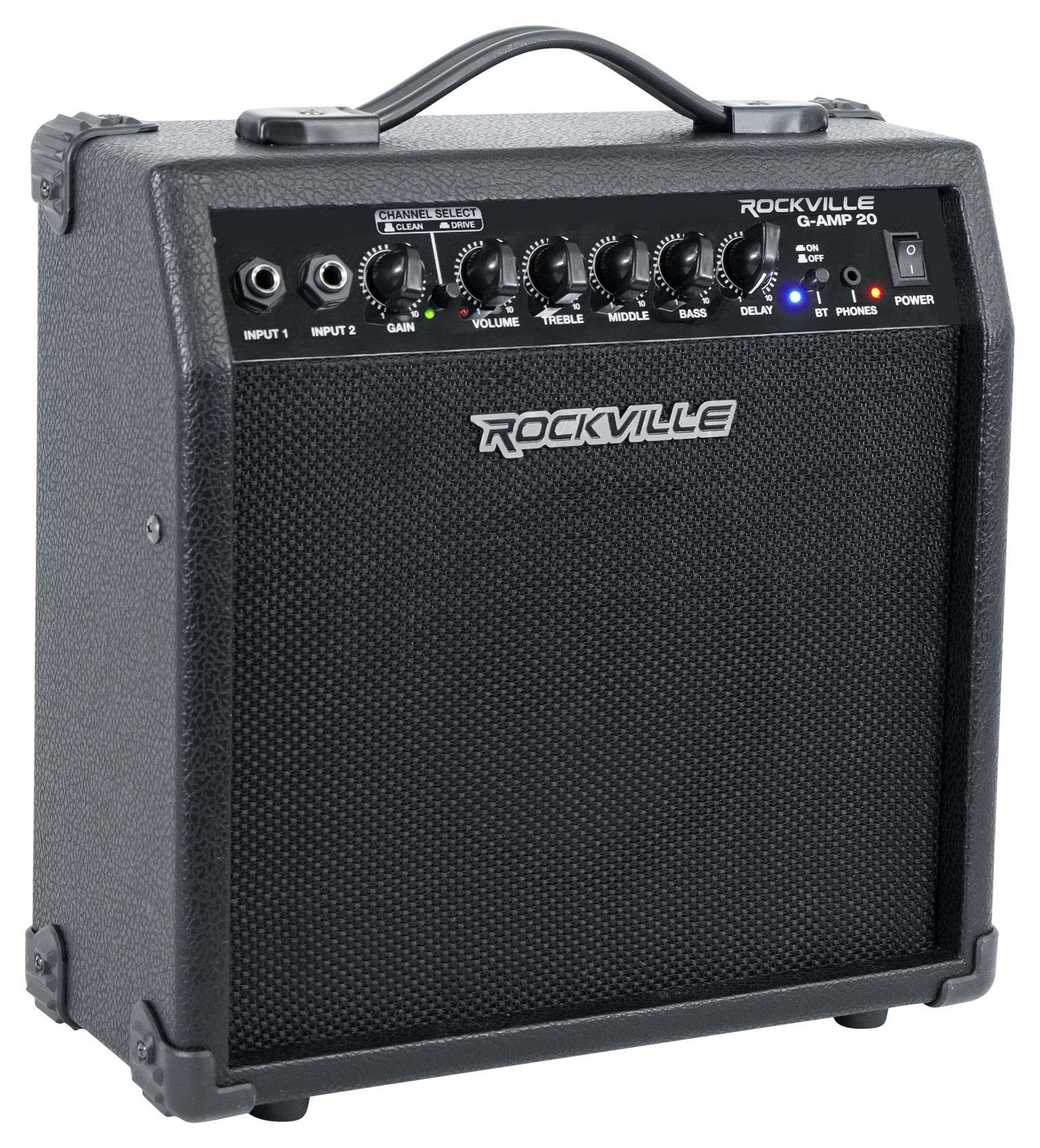 Rockville G-AMP 20 Watt Guitar Amplifier with Bluetooth photo 1