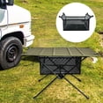 thumbnail image 3 of Folding Table Portable Storage Net Shelf Bag Stuff Kitchen Rack Camping Barbecue For Picnic O3F2, 3 of 6