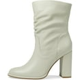 thumbnail image 2 of Steve Madden Women's Vector Fashion Boot, Bone Leather, 7.5, 2 of 4