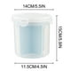 thumbnail image 3 of Caja de contenedor transparente de plástico de 1,5L - Almacenamiento de alimentos sin BPA para productos secos, aperitivos, despensa y organización de frigoríficos, 3 of 3