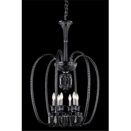 

9104D10DB-GT-RC 10 Dia. x 10 H in. Lille Collection Hanging Fixture - Dark Bronze Finish Royal Cut