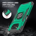 thumbnail image 2 of Funda de teléfono para Poco X3 Pro/NFC de Uso Rudo Shock color + Mica de Cristal, 2 of 5