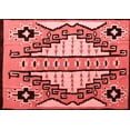 thumbnail image 1 of Ahgly Company Indoor Rectangle Abstract Red Modern Area Rugs, 2' x 3', 1 of 4