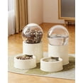 thumbnail image 4 of Automatic Cat Feeder Water Dispenser Set 2-Pack Gravity Food Water Bowl, 4 of 5