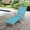 Blue, variant on Pellebant Outdoor Chaise Lounge Aluminum Patio Folding Chair,Gray