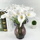 thumbnail image 2 of onlyliua Liquidación 10 Piezas de Flores Artificiales de Castaña de Agua, Ramo de Flores Artificiales Realmente Manual, 2 of 4
