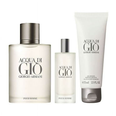 Giorgio Armani Acqua Di Gio For Men Eau De Toilette 3PC Gift Set
